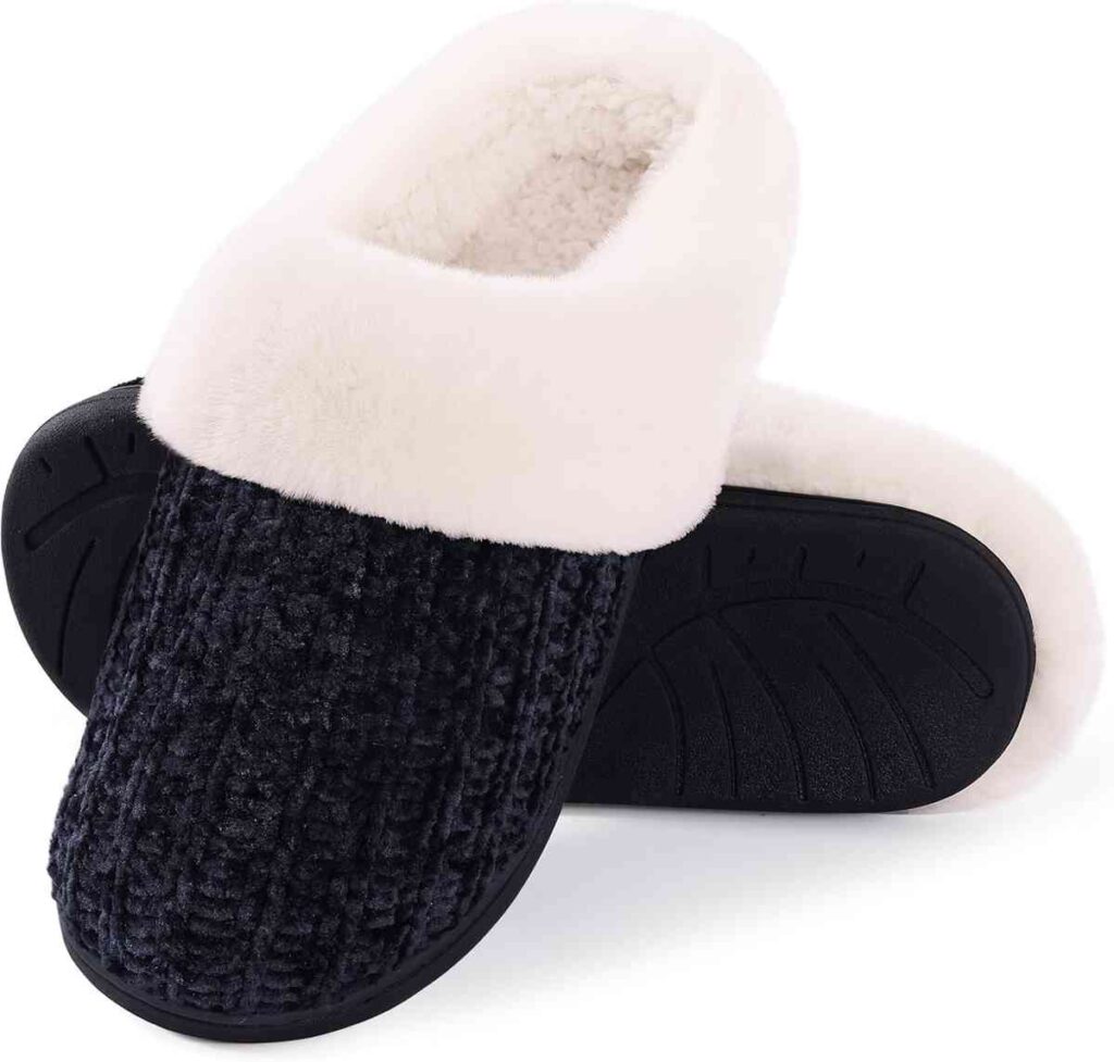 Evshine Warm Knit House Slippers