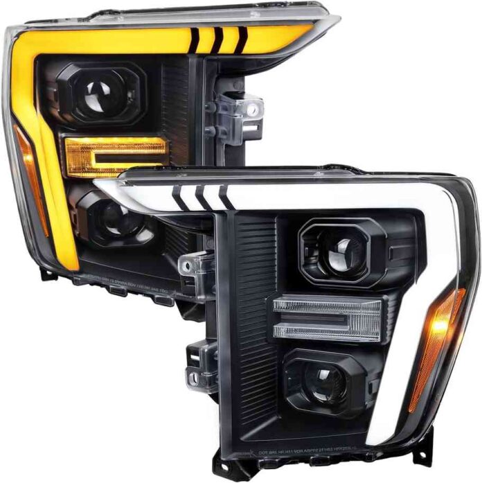 Spec-D Tuning Black Projector Headlights