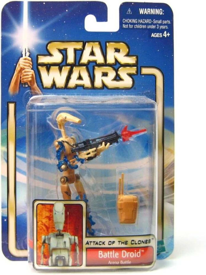 Star Wars Attack of The Clones Battle Droid