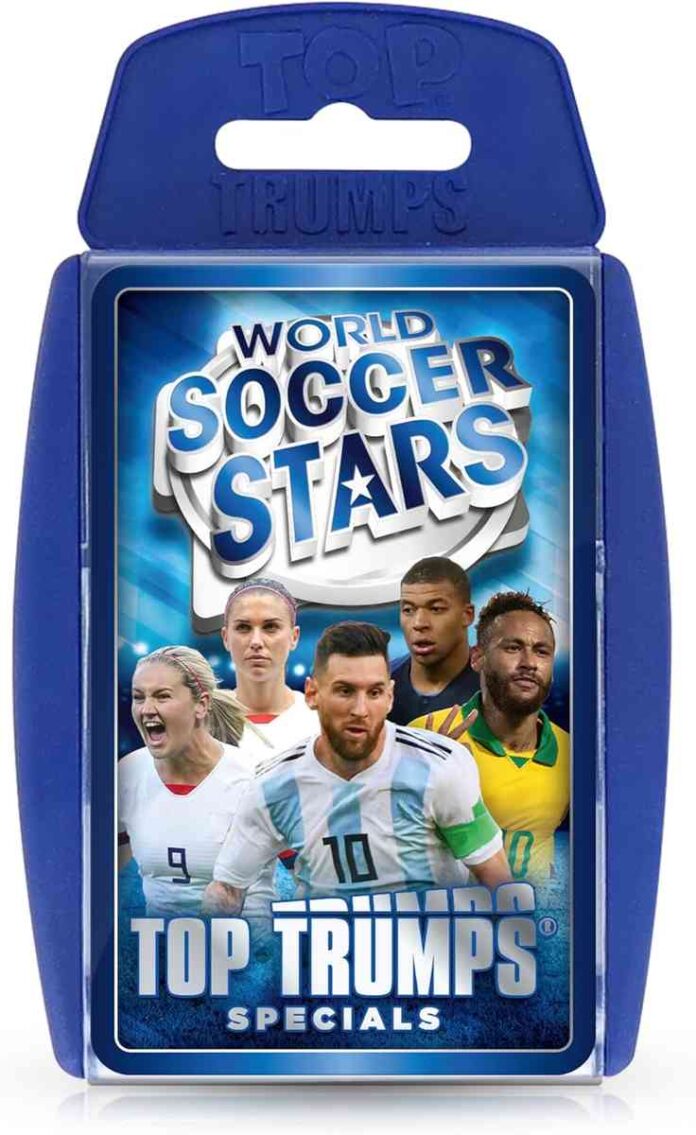 Top Trumps Card Game World Football Stars