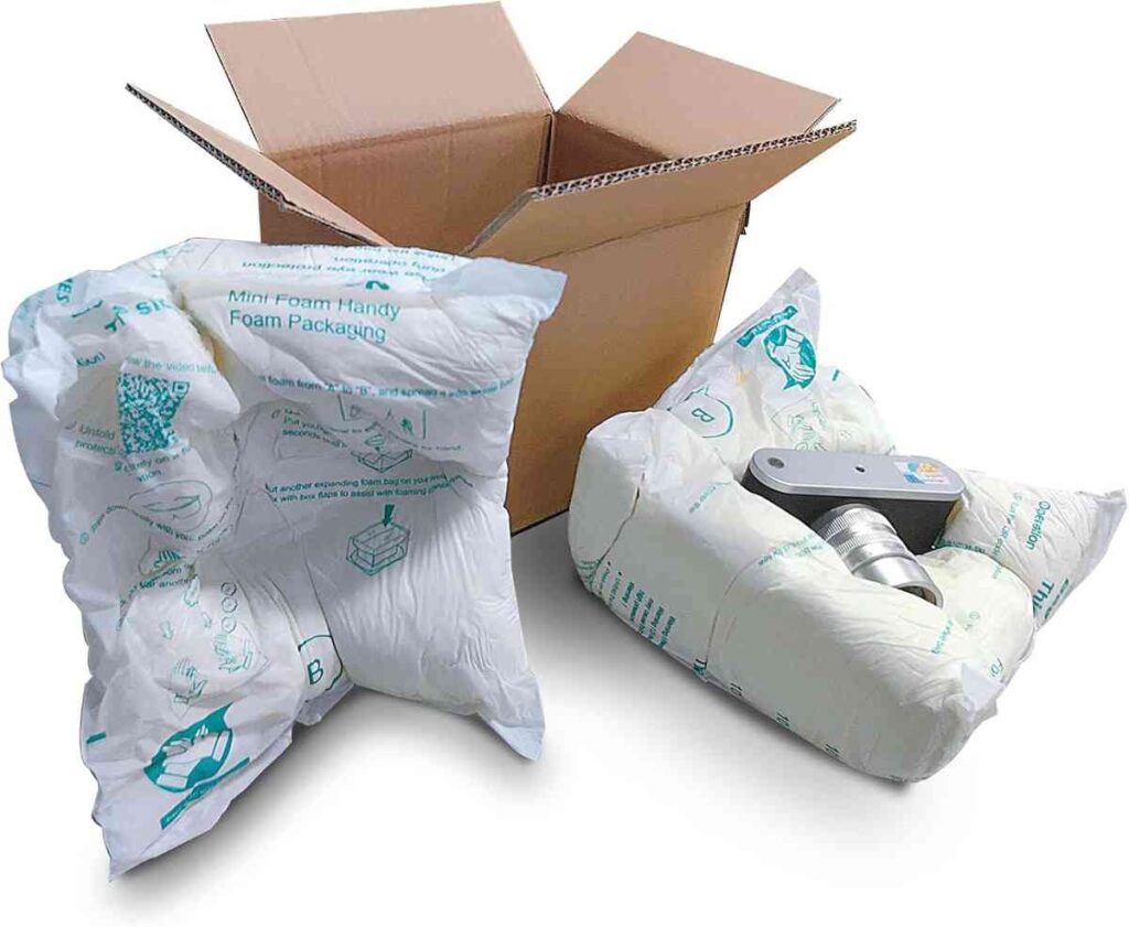 Instant Hand-Pat Activated Foam Packaging