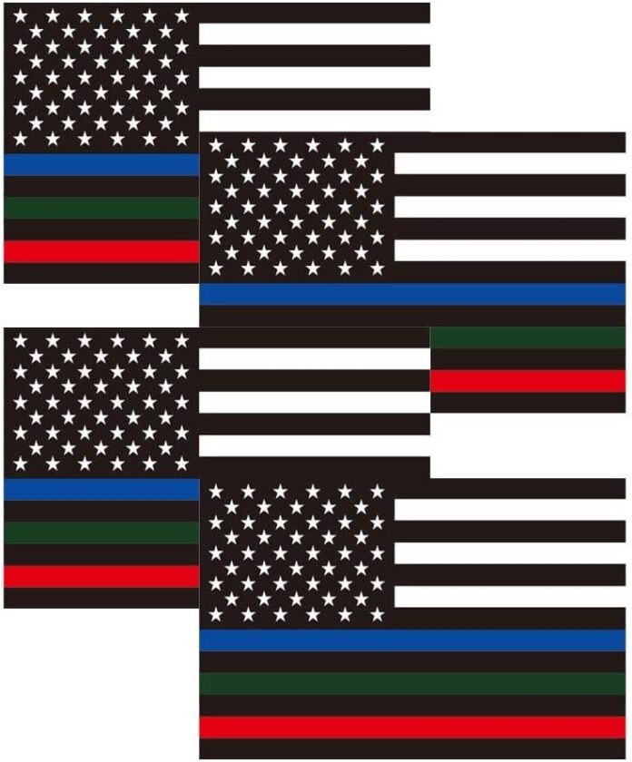 American US Flag Decal