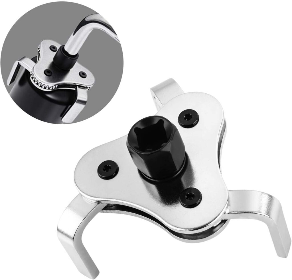 3-Jaw Adjustable Oil Filter Wrench