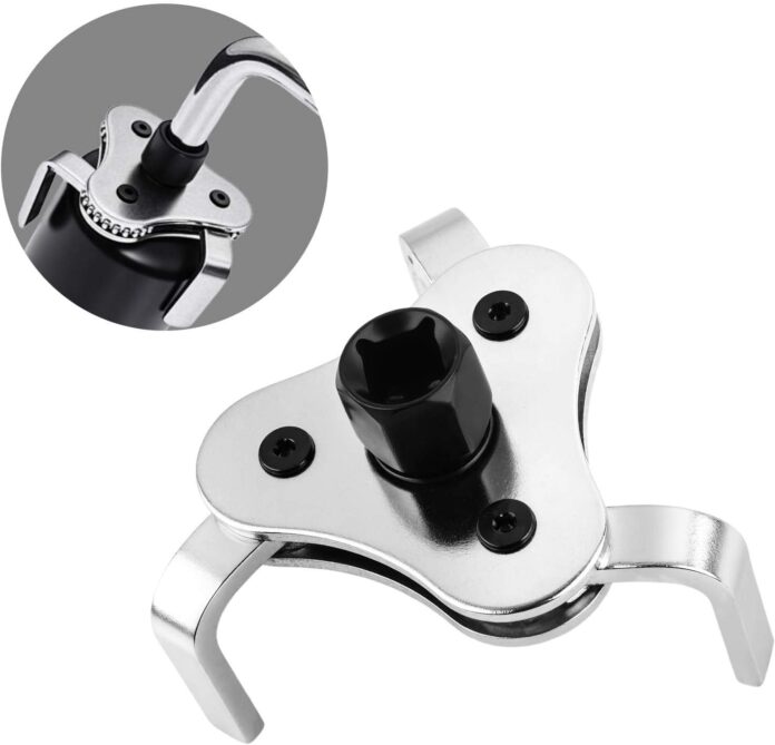 3-Jaw Adjustable Oil Filter Wrench