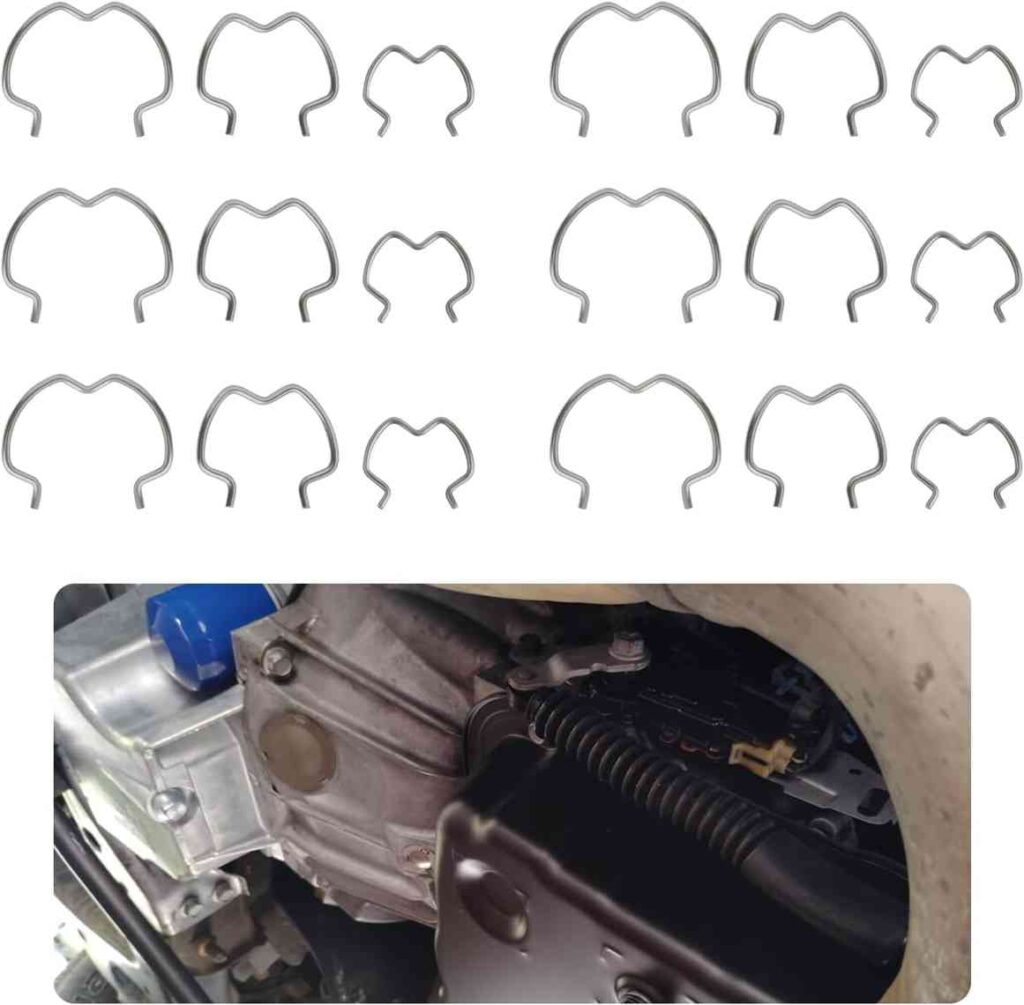 18PCS Transmission Cooler Line Retaining Clamps