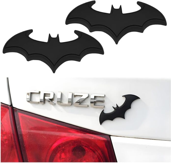 3D Metal Bat Sticker