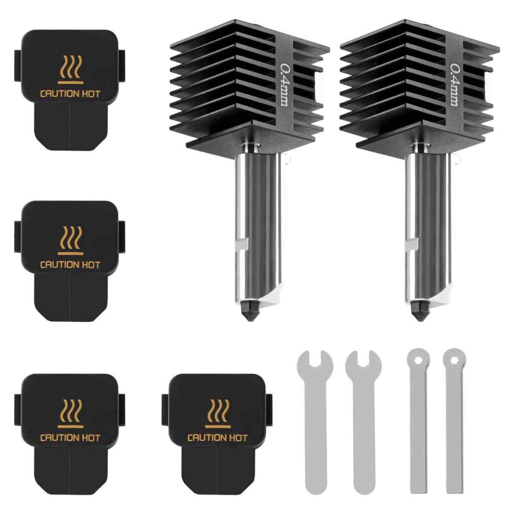 2PCS A1/A1 Mini Hotend Nozzle 0.4mm